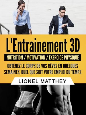 cover image of L'entrainement 3d